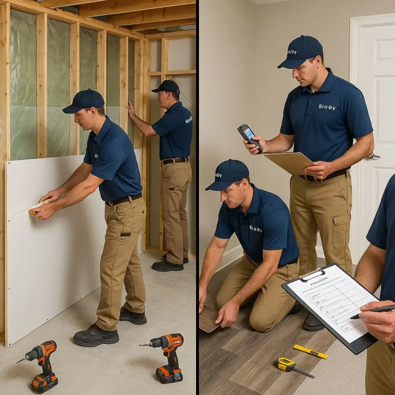 Repairs and Reconstruction process in Chattanooga Valley, GA